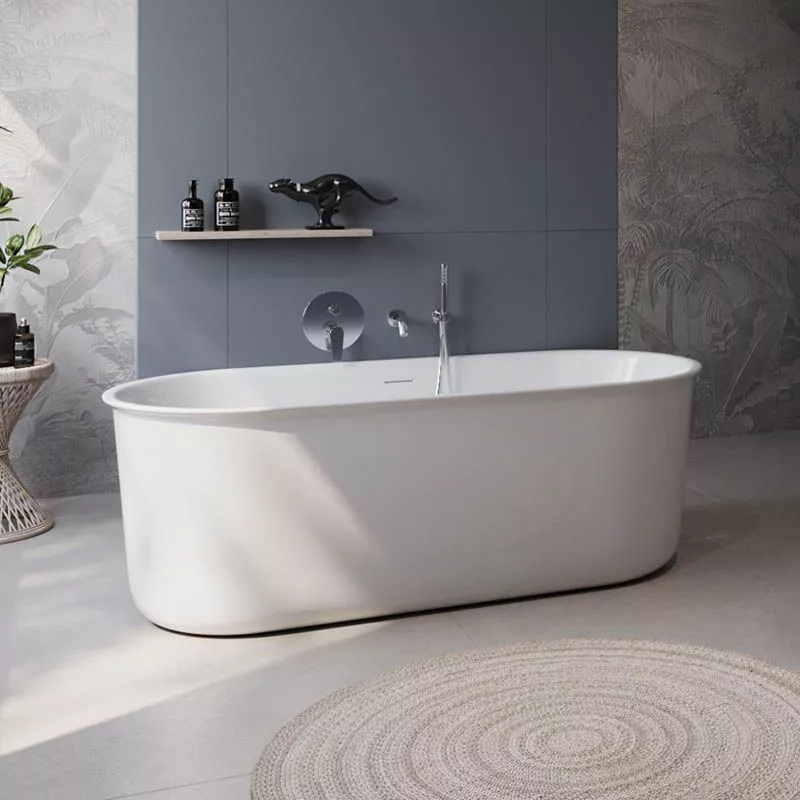 Ванна акрил 170-78 отдельностоящая с/п Belbagno BB709-1700-780