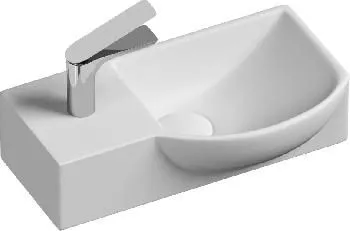 Раковина 40см л/о чаша правая Ceramicanova Element CN6039R