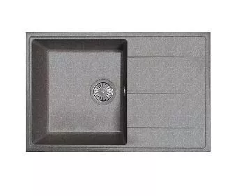 Мойка камень врез 480-740 прямоуг 197мм черный Dr.Gans Smart Оливия 740