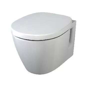 яУнитаз подвесной Ideal Standard Connect с гигиеническим душем, сиденье дюропласт E781901+E712801