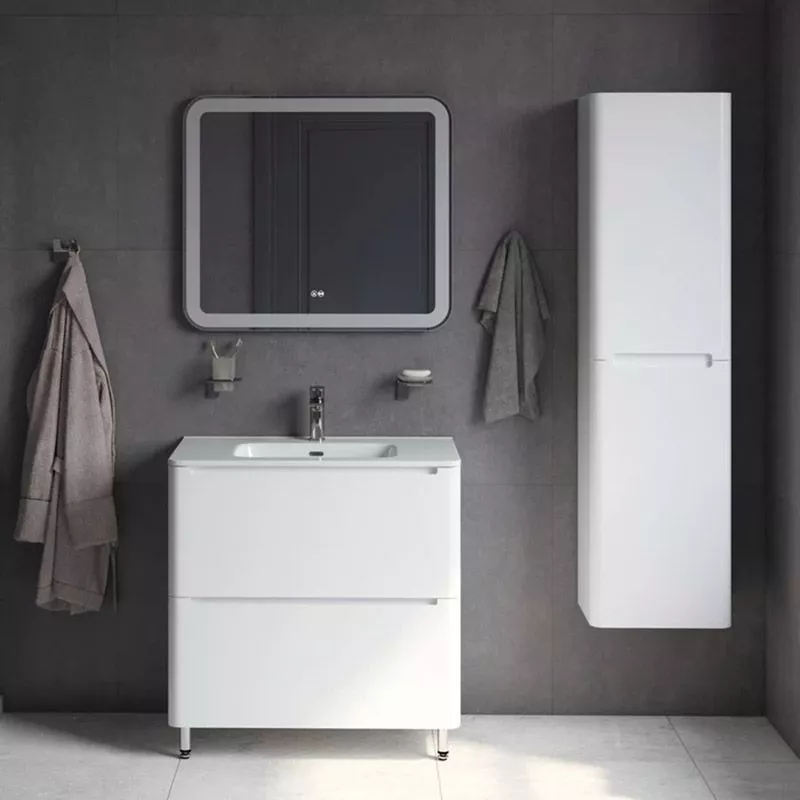 Тумба  80см 2ящ Iddis Edifice с рак 0108000i28 EDI80WFi95K