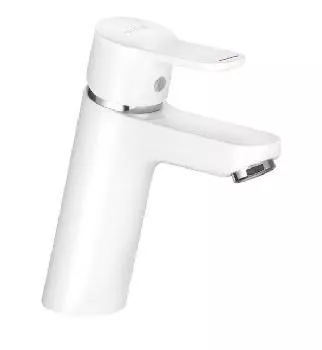Смеситель для раковины 10см белый/хром Kludi Pure Easy 372929165