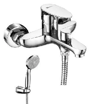 Смеситель для ванны короткий Lemark Nero LM0214C