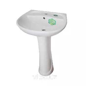 Раковина с пьедесталом 55см без креп Ceramics Plus Томчи