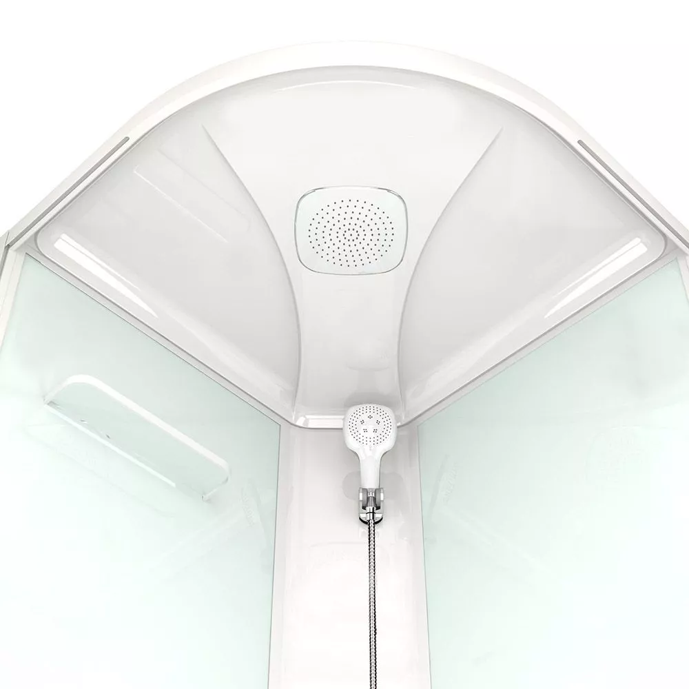Кабина 100х100 в/п Черные стенки+Тонированные стекла Domani-Spa Delight Slim 110 high АКЦИЯ DS01DS110HBT00