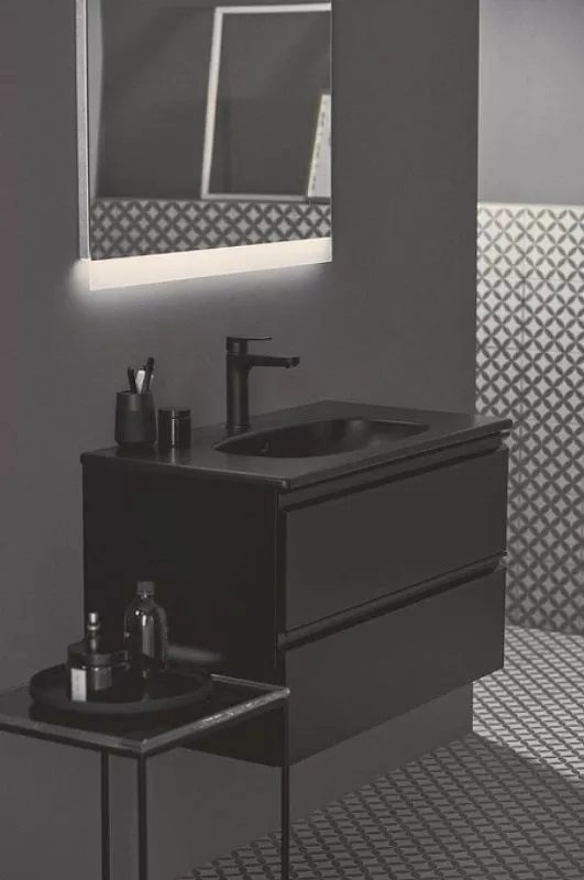 Смеситель для раковины 14см черный Ideal Standard Cerafine O BC554XG