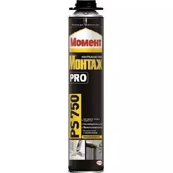Пена монтажная Момент Монтаж PRO PS 750 750мл (Эстония) 4600611321288