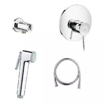 Смеситель с гиг душем встраиваемый Grohe BauClassic 124901