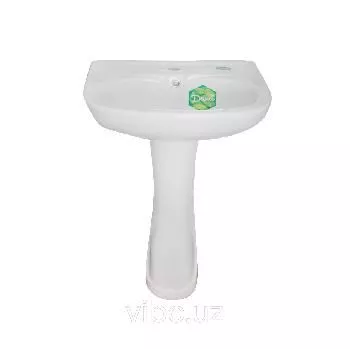 Раковина с пьедесталом 55см без креп Ceramics Plus Лола