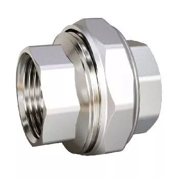 Американка прямая 1&quot ВВ LD Pride никель LD.67.536.25