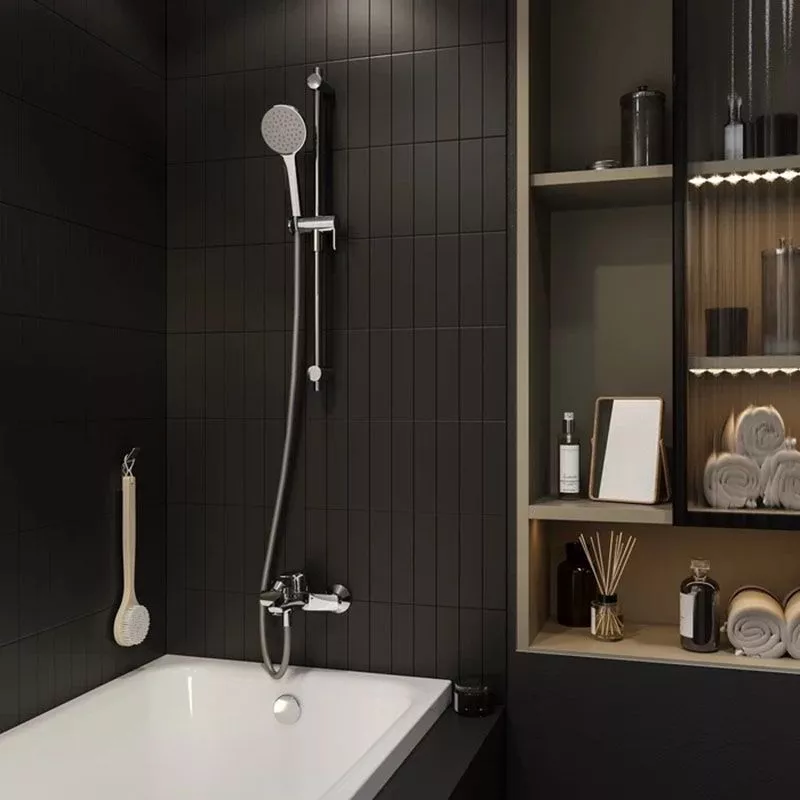 Душевая штанга 70см нерж Iddis Ray RAY70C0i17