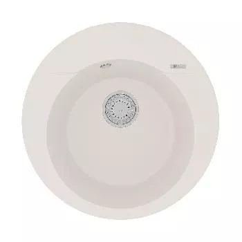 Мойка камень врез 500 круг 197мм сифон жасмин Lemark Sula 500 9910004