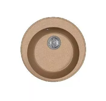 Мойка камень врез 480 круг 197мм терракот Dr.Gans Smart Пион 480 25.130.B0480.406