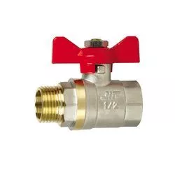 Кран шаровой 1&quot ВН бабочка JIF 355NB JIF 355 NB
