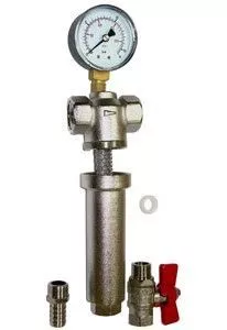 Фильтр 1/2 с манометром Remer RR-392