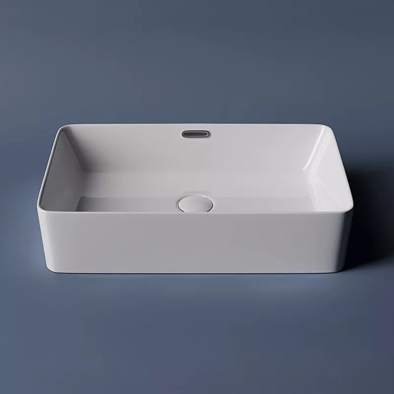 Раковина накладная 60/38см прямоуг Ceramicanova Element CN5025