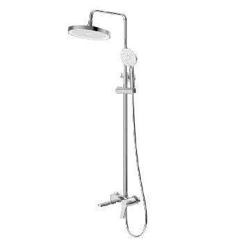 Душевая стойка излив тропич душ лейка круг BelBagno Albano ALBANO-VSCM-CRM