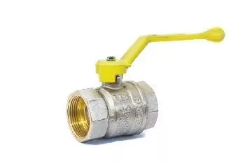 Кран газовый шар. Ду 20 Ру 40 ВВ LD Pride рычаг лат. 47.20.В-В.Р GAS LD 47.351.20