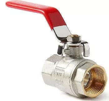 Кран шаровой 1&quot1/2 ВВ рычаг красный Pro Aqua FWL51-f40-f40x