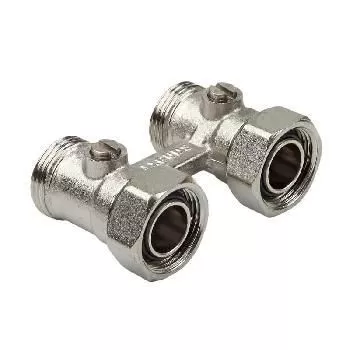 Sanext узел ниж.подкл. радиатора Н-обр R3/4xG3/4  Евроконус 4961