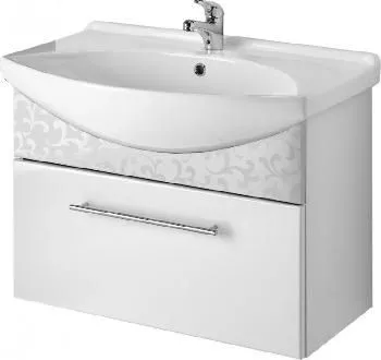 Тумба Дрея Ornament 85 с раковиной Дрея Лагуна 850 50033+191676
