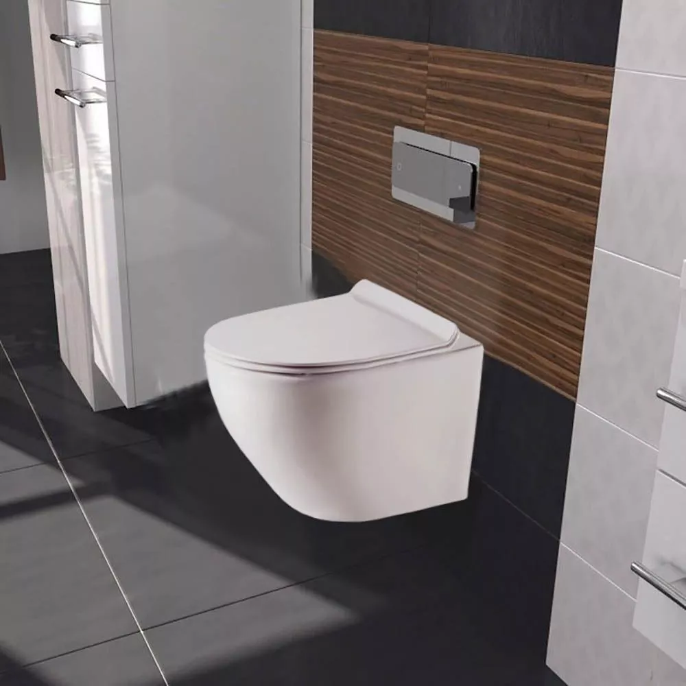 Унитаз подвесной безобод сид ДП м/л б/с Azario Grado АКЦИЯ AZ-0046