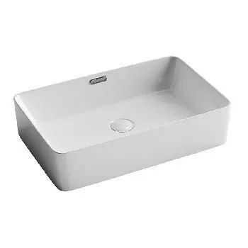 Раковина накладная 60/38см прямоуг Ceramicanova Element CN5025