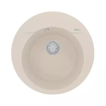 Мойка камень врез 500 круг 197мм сифон шампань Lemark Sula 500 + дозатор в подарок 9910006