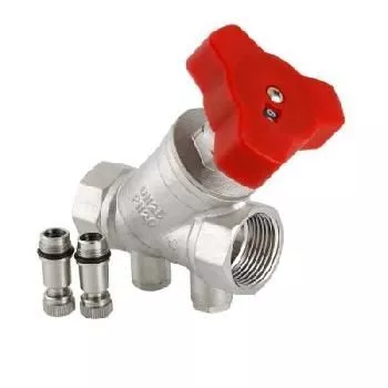 Клапан балансир 1&quot1/2 kvs21,12 с изм ниппелями Valtec ду40 VT.054.N.08