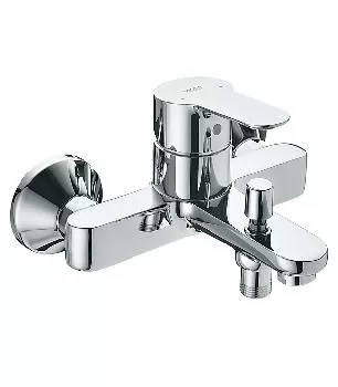 Смеситель для ванны короткий Grohe BauEdge без шланга и лейки 23334000