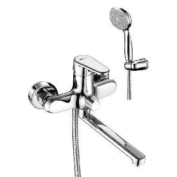 Смеситель для ванны плоский 20см Lemark Point  LM0317C