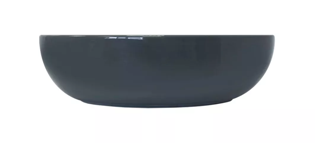 Раковина накладная 54/35см овал серая Санита Luxe Ringo Color Grey RNGSLWB14