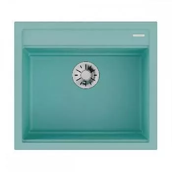 Мойка камень врез 510-570 прямоуг 6/220мм сифон бирюзовый Omoikiri Kitagawa 57-AZ azur blue	 4993300