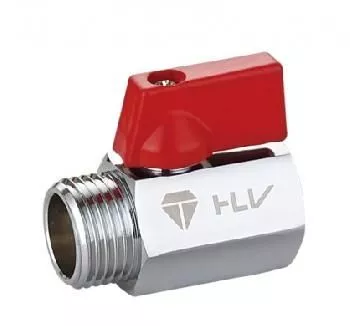 Кран шаровой мини 1/2 ВН флажок HLV Optima HLV-106331.№.01	
