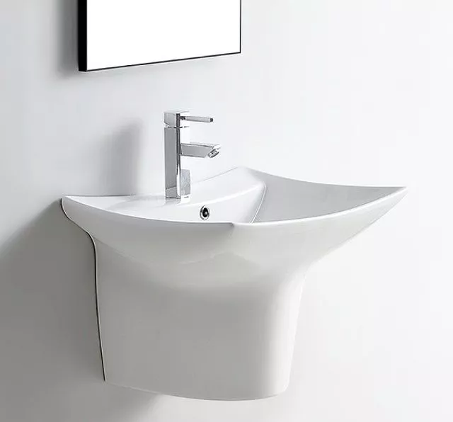 Раковина 60см с/о CeramaLux G-822 монолитная G-822
