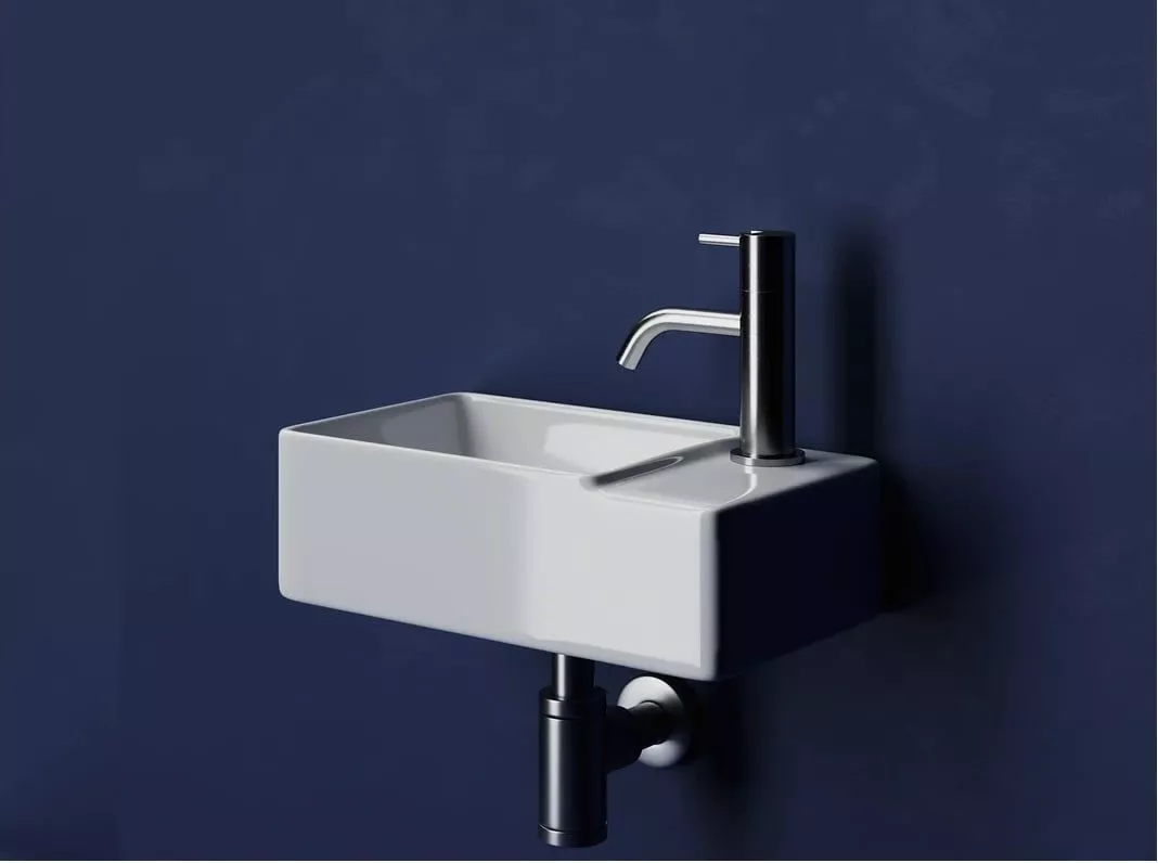 Раковина подвесн прямоуг 39см Ceramicanova Element CN5045
