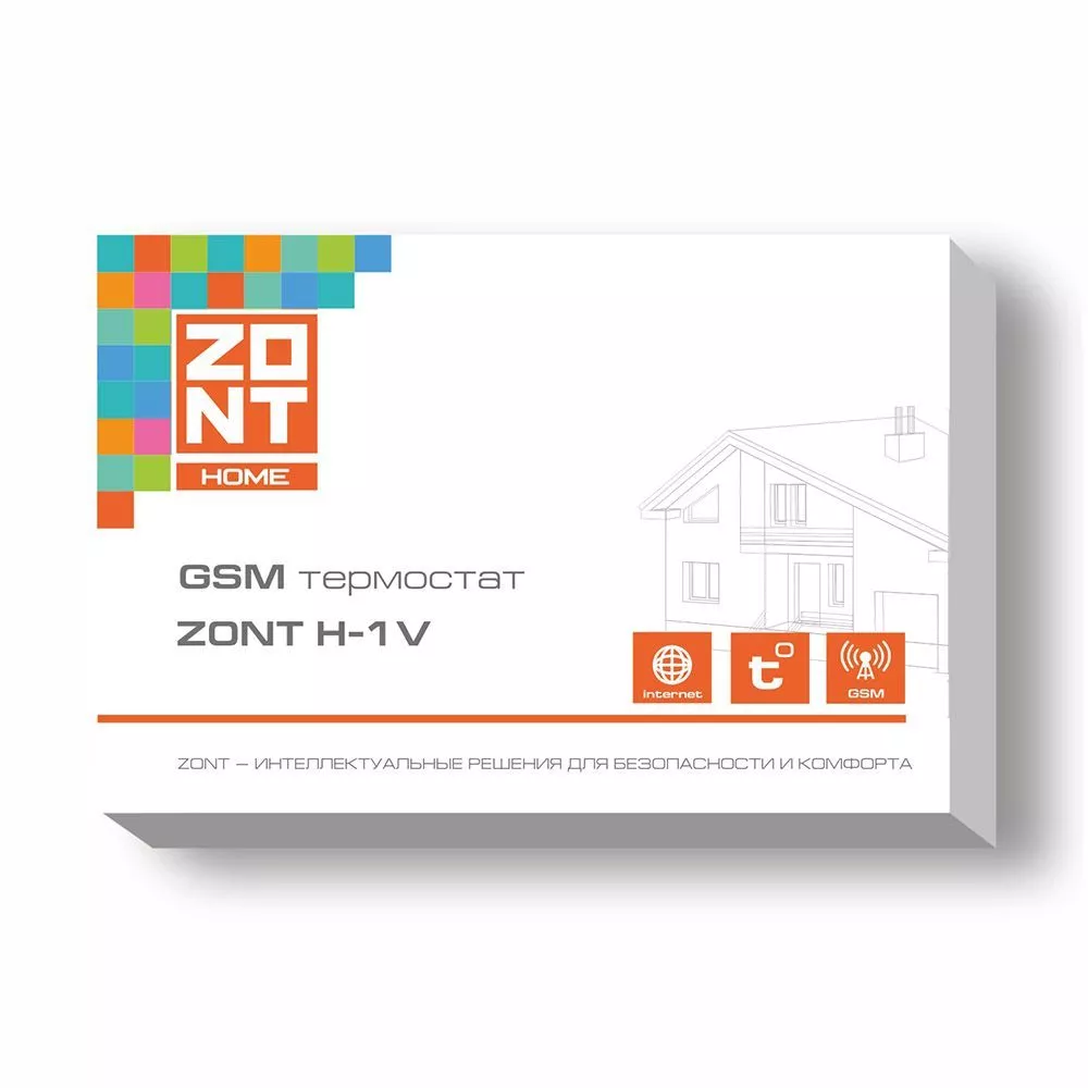 Термостат ZONT H-1V GSM на DIN-рейку ML13213