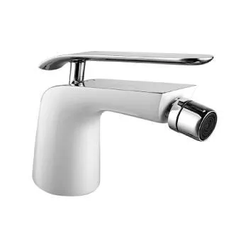 Смеситель для биде белый/хром Lemark Melange LM4908CW