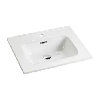 Раковина накладная прямоуг 61см Ceramicanova Element CN7001