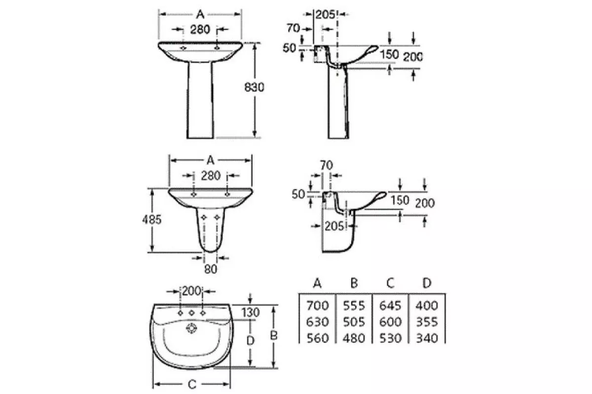 Пьедестал  Roca Giralda 337461000