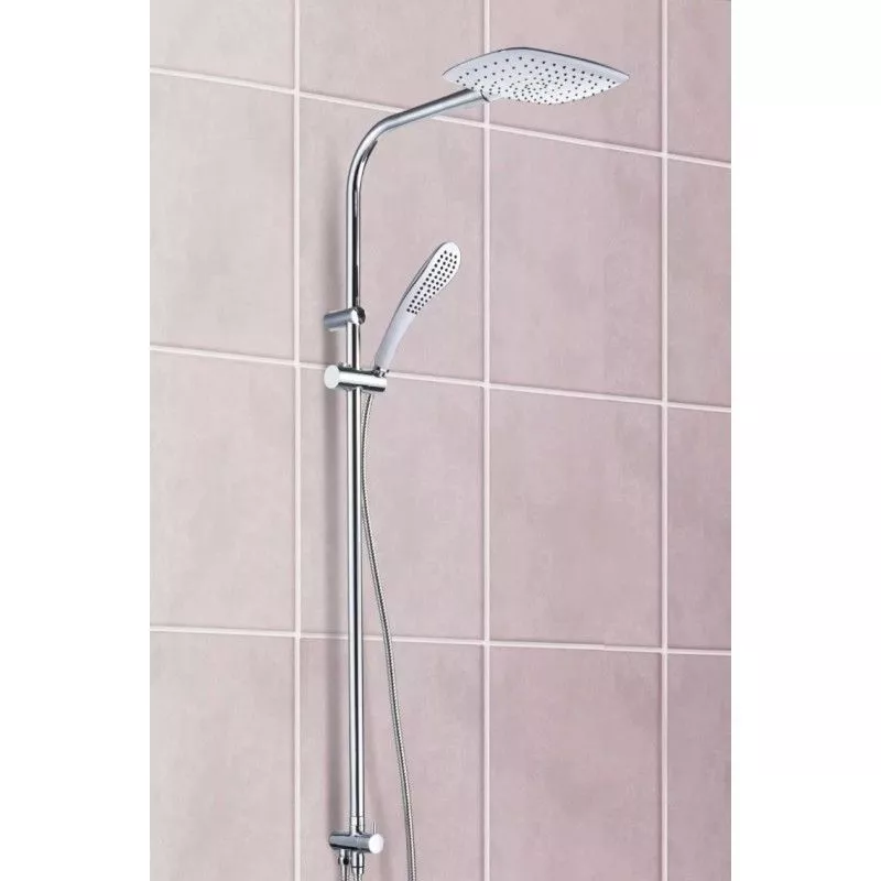 Душевой гарнитур тропич душ лейка прямоуг Iddis Leaf shower LEASB1FI76