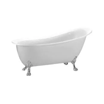 Ванна акрил 170-76 отдельностоящая ножки креп BelBagno BB06-1700+BB-LEG-LION-CRM+BB06-SUP
