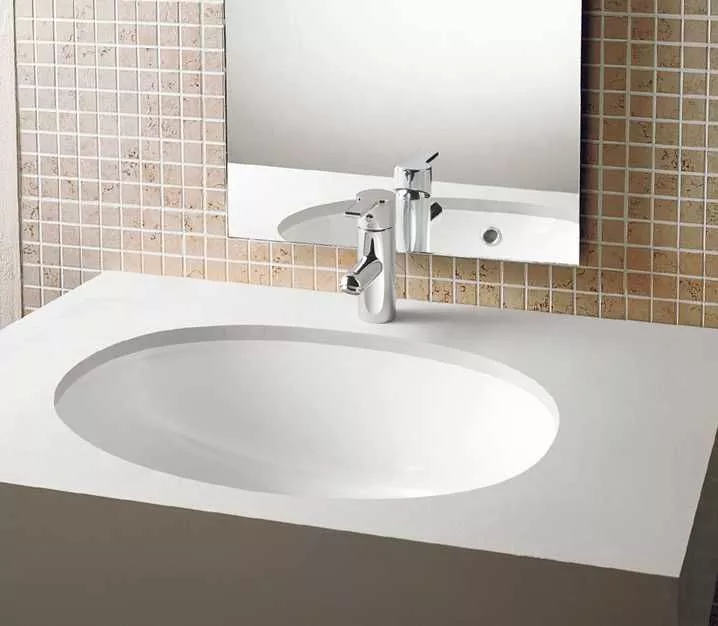 Раковина встраиваемая JACOB DELAFON Ovale 63*48 см E1273-00