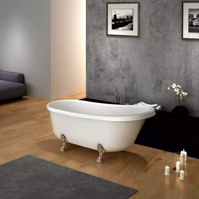 Ванна акрил 170-80 отдельностоящая без м/к BelBagno  BB04