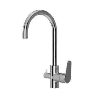 Смеситель для кухни Damixa RedBlu Origin Evo с возможностью подлкючения фильтра воды 820700000 