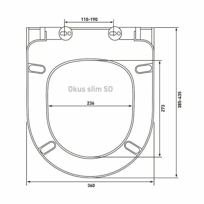 Сиденье для унитаза ДП м/л Vitra Universal 801-003-019