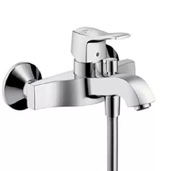 Смеситель для ванны короткий Hansgrohe Metris Classic без шланга и лейки 31478000
