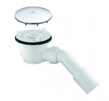 Сифон для поддона 90/40-50 с отводом хром Kludi Tasso 90 2109805-00