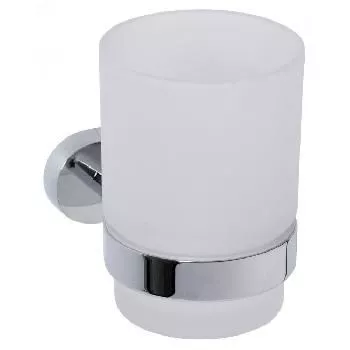 Стакан стекло хром Bemeta Oval 118410011