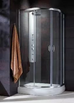 Душевая кабина Dolphi Premium+ E 1200*900*1900 хром/прозрачное/5мм 30493-01-01N 30493-01-01N